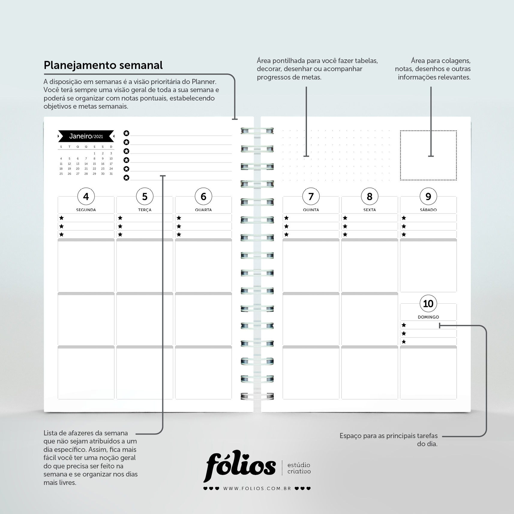 MONO Planner Fólios 2021 (Licença Comercial) - Imagem 12