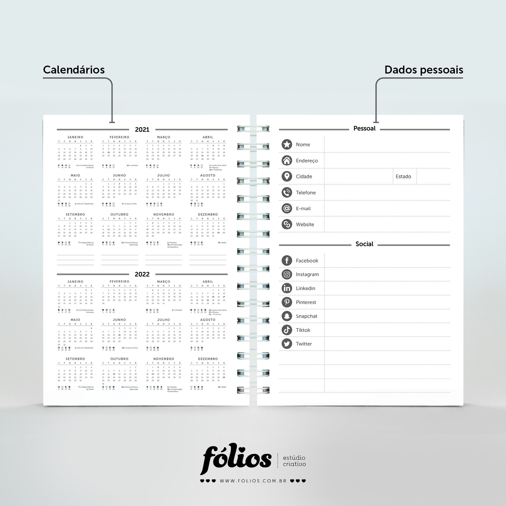 MONO Planner Fólios 2021 (Licença Comercial) - Imagem 3