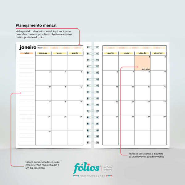 Meu Planner Fólios 2022 - Image 16
