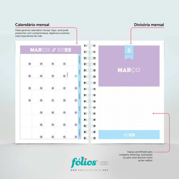 Fólios Sweet Planner 2022 - Image 11
