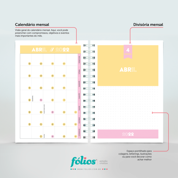 Fólios Sweet Planner 2022 - Image 13