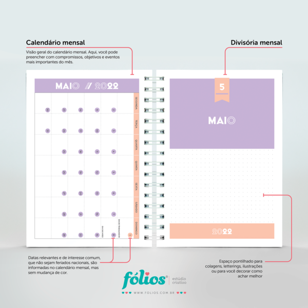 Fólios Sweet Planner 2022 - Image 15