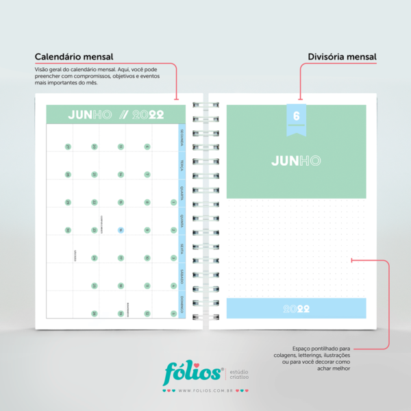 Fólios Sweet Planner 2022 - Image 17