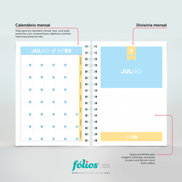 Fólios Sweet Planner 2022 - Image 19
