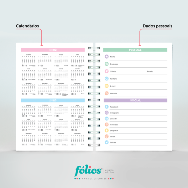 Fólios Sweet Planner 2022 - Image 3