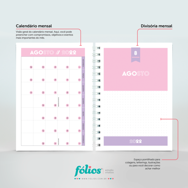 Fólios Sweet Planner 2022 - Image 21