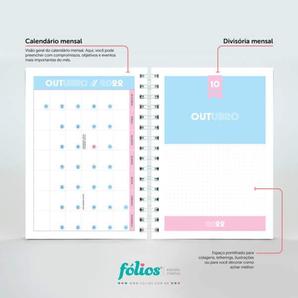 Fólios Sweet Planner 2022 - Image 25