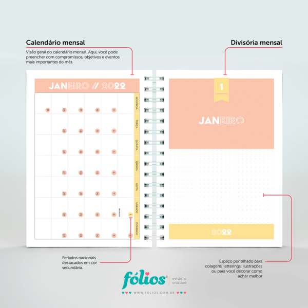 Fólios Sweet Planner 2022 - Image 6