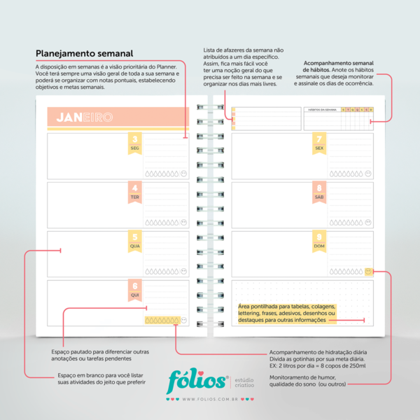 Fólios Sweet Planner 2022 - Image 7